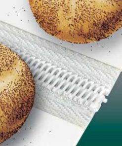 Spiral lace fastening system