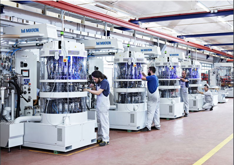 World's fastest rotary transfer machine Mikron LX-24
